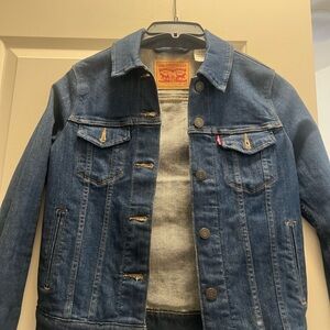 Levi’s Original Trucker Denim Jacket XS | Classic Dark Wash Jean Jacket
